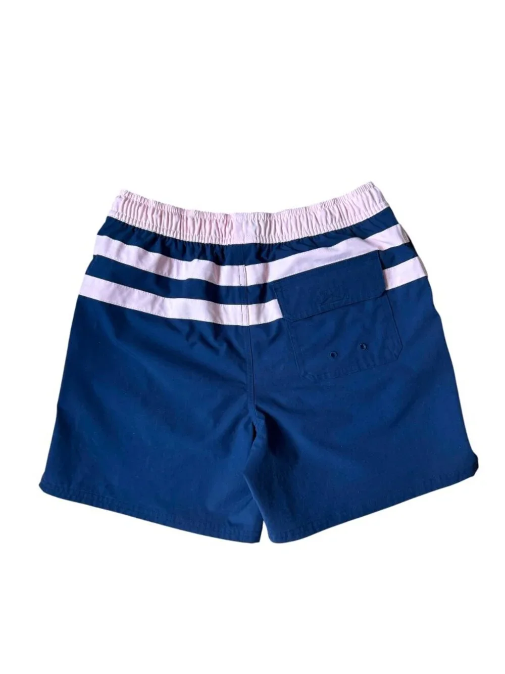 Vineyard‎ Vines Boys Swim Trunks Board Shorts Bathing Suit L Blue Pink Striped